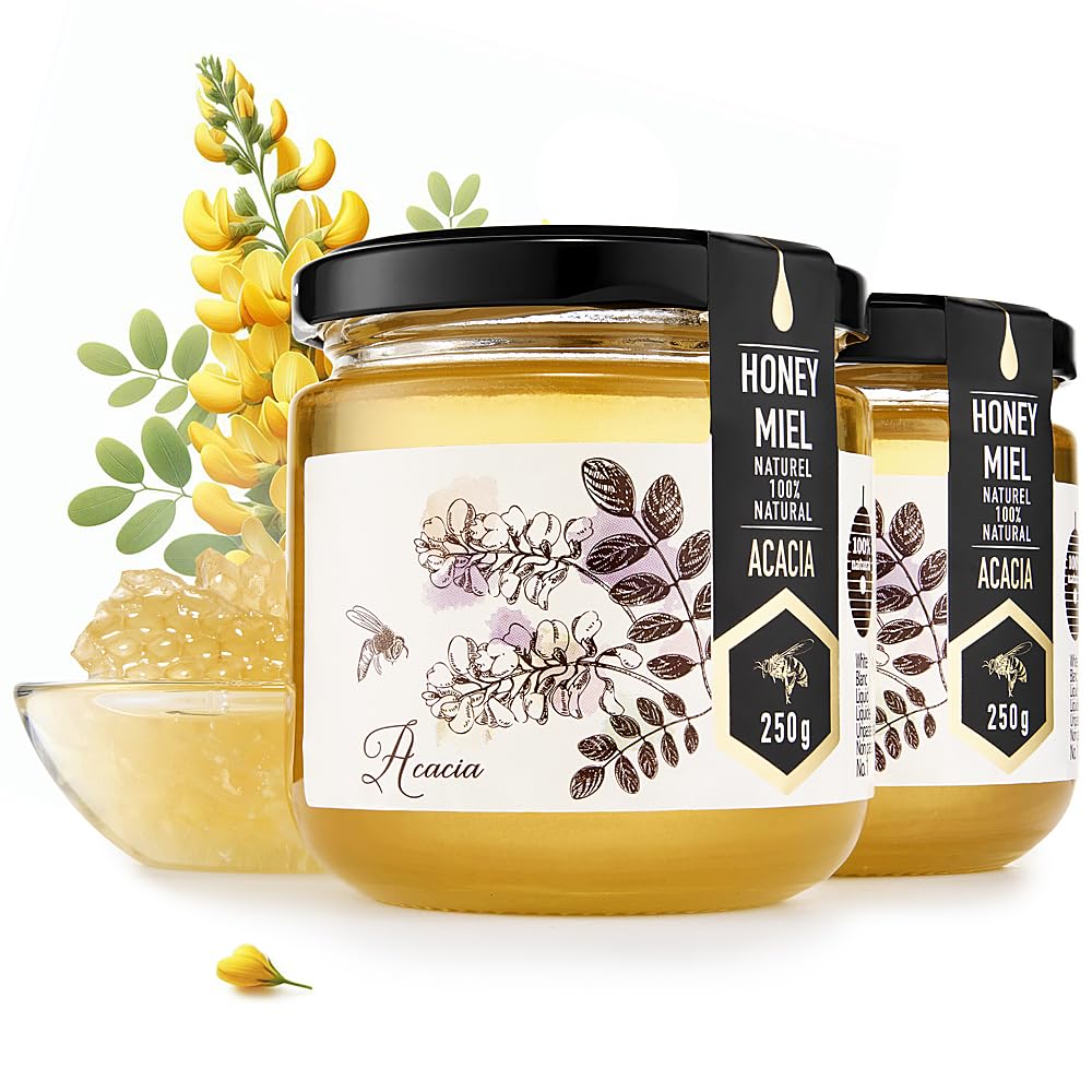 HONIGMA® Raw Acacia Honey | Exquisite Taste | 100% Pure