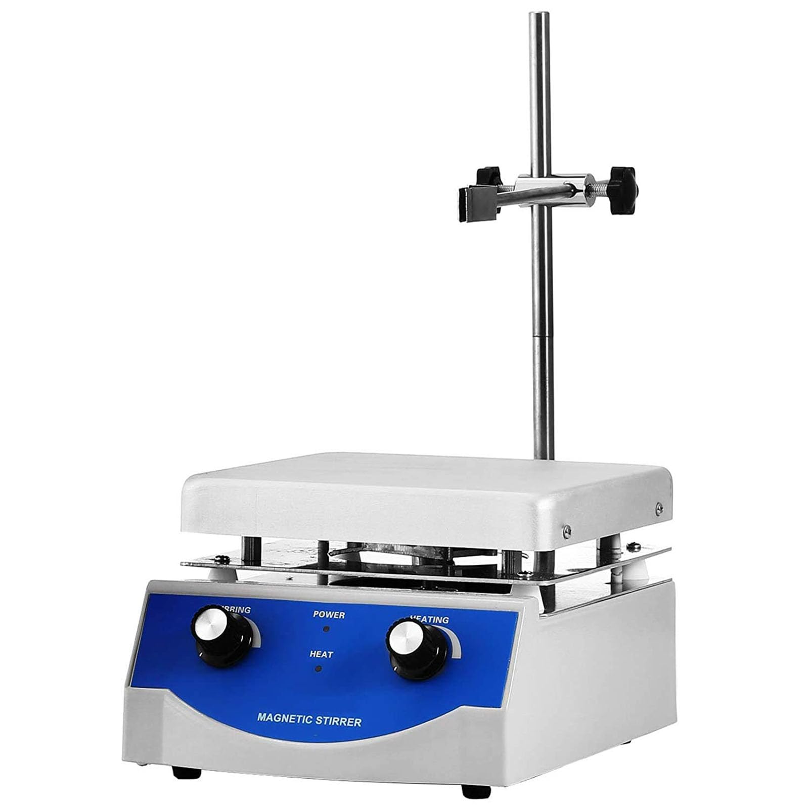Agitatore Magnetico con Piastra riscaldante, Piastra riscaldante con agitatore Magnetico, Miscelatore Magnetico con Piastra riscaldante con agitatore Magnetico con Miscelatore da Laboratorio
