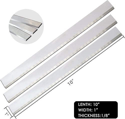 Miniatura 2 de Cuchillos industriales de 10 pulgadas para cepilladora y ensambladora de cuchillas de repuesto para todos los cepilladores de 10 pulgadas de grosor,