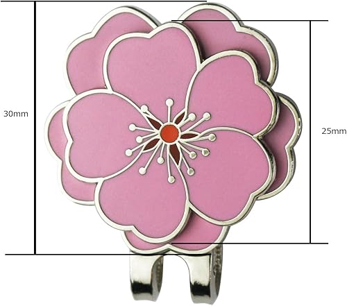 Miniatura 5 de PINMEI Marcador de pelotas de golf con clip para sombrero de golf para tu amigo