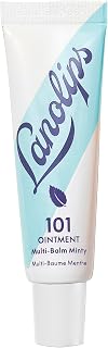 101 Ointment - Lanolin Lip Balm for Smooth, Hydrated & Healthy Lips - Multipurpose Lip Ointment with Lanolin Oil for Dry Lips, Cuticles & More - Peppermint (0.35 oz)