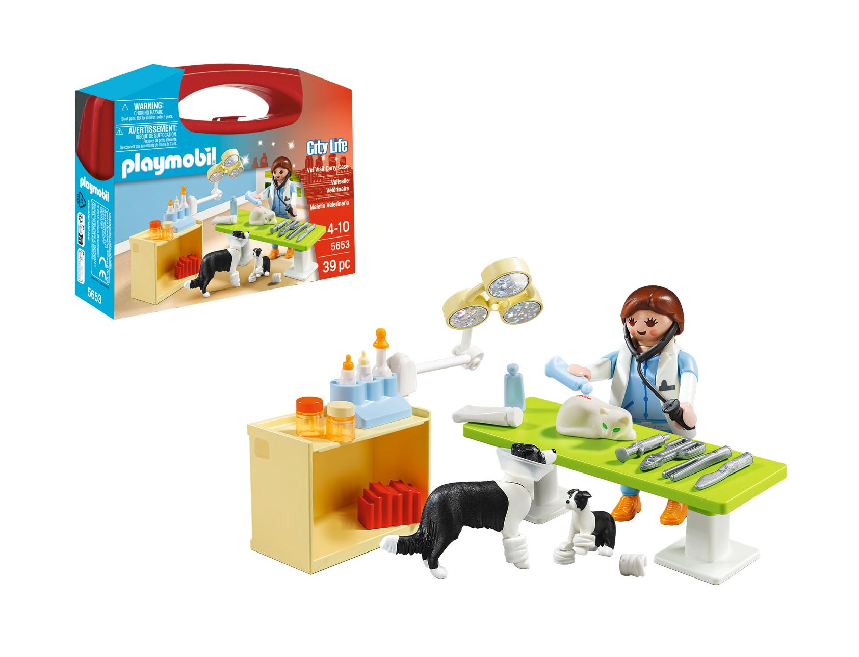 PLAYMOBIL Vet Visit Carry Case