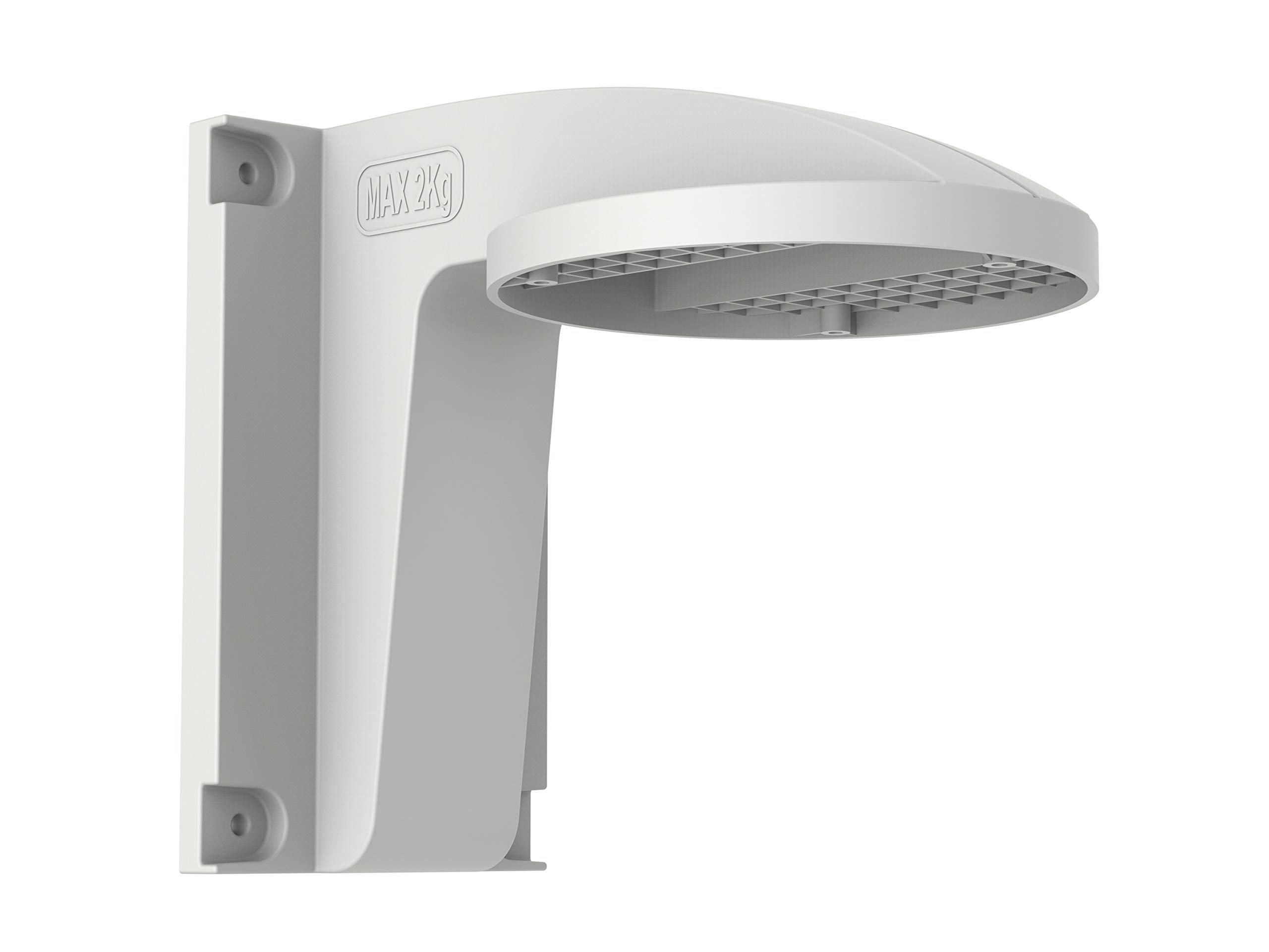 LevelOne IPCam CAS-7305 Wandhalterung Wall Mount Bracket, Indoor, CAS-7305 (Wall Mount Bracket, Indoor, White, LevelOne, FCS-3086 FCS-3087 FCS-3084, Aluminum, China)