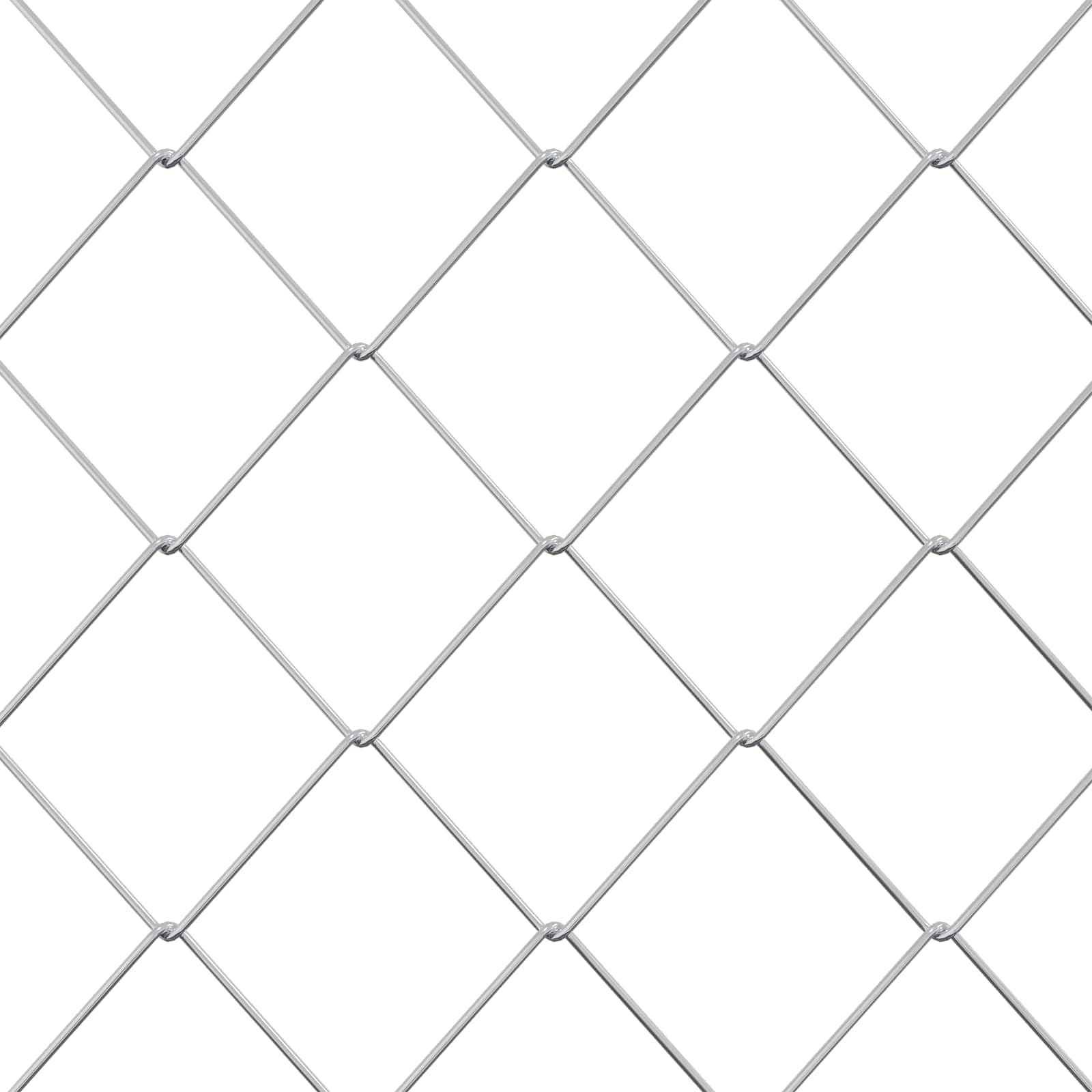 Ogrodzenie z siatki drucianej ocynkowane, 2 x 10 m, stabilne ogrodzenie ogrodowe jako ochrona przed wzrokiem do ogrodu, na taras i wybieg dla zwierząt, wytrzymałe metalowe ogrodzenie do ograniczenia
