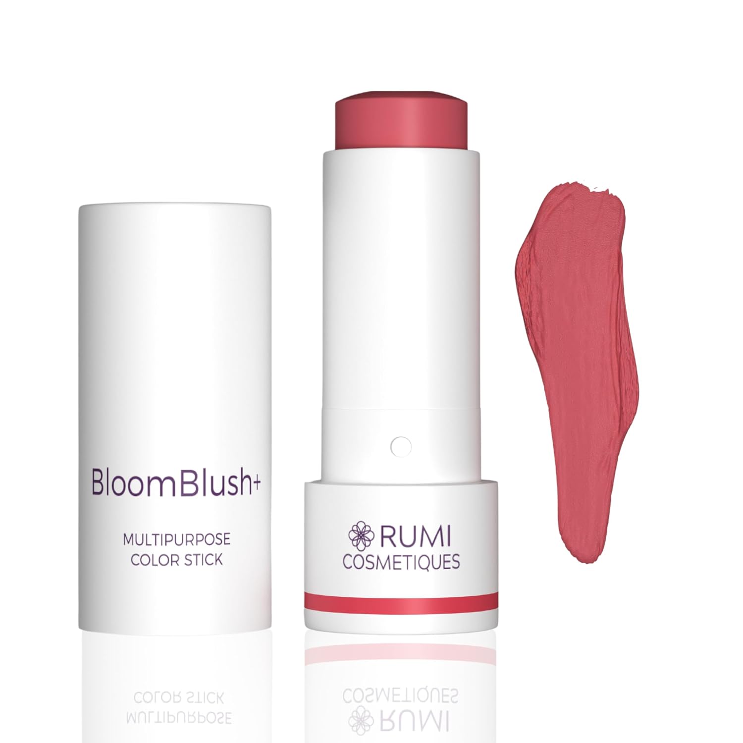 BloomBlush+ Multipurpose Color Stick For Older Women – Blush, Lipstick & Contour in 1- Radiant, Healthy Glow & Nourishing Formula – For Sensitive Skin (Berry Kiss, Regular)