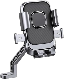Captix Mobile Holder for Bike & Scooter | Universal Phone Mount for Handlebar & Mirror | 360° Rotatable, Shockproof Clamp,... Price In India