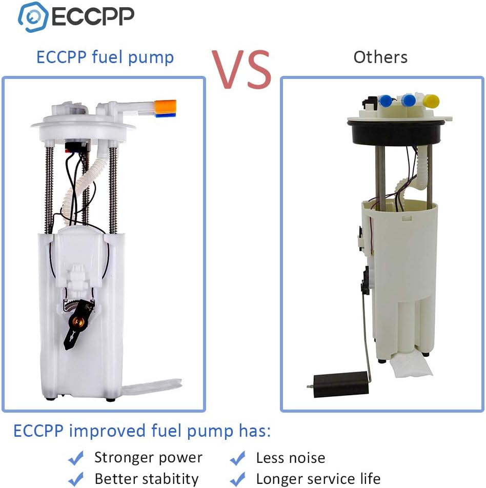 ECCPP Fuel Pump Replacement for Century Impala Monte Carlo Grand Prix Regal 2001 2002 2003 2004 2005 fits E3542M