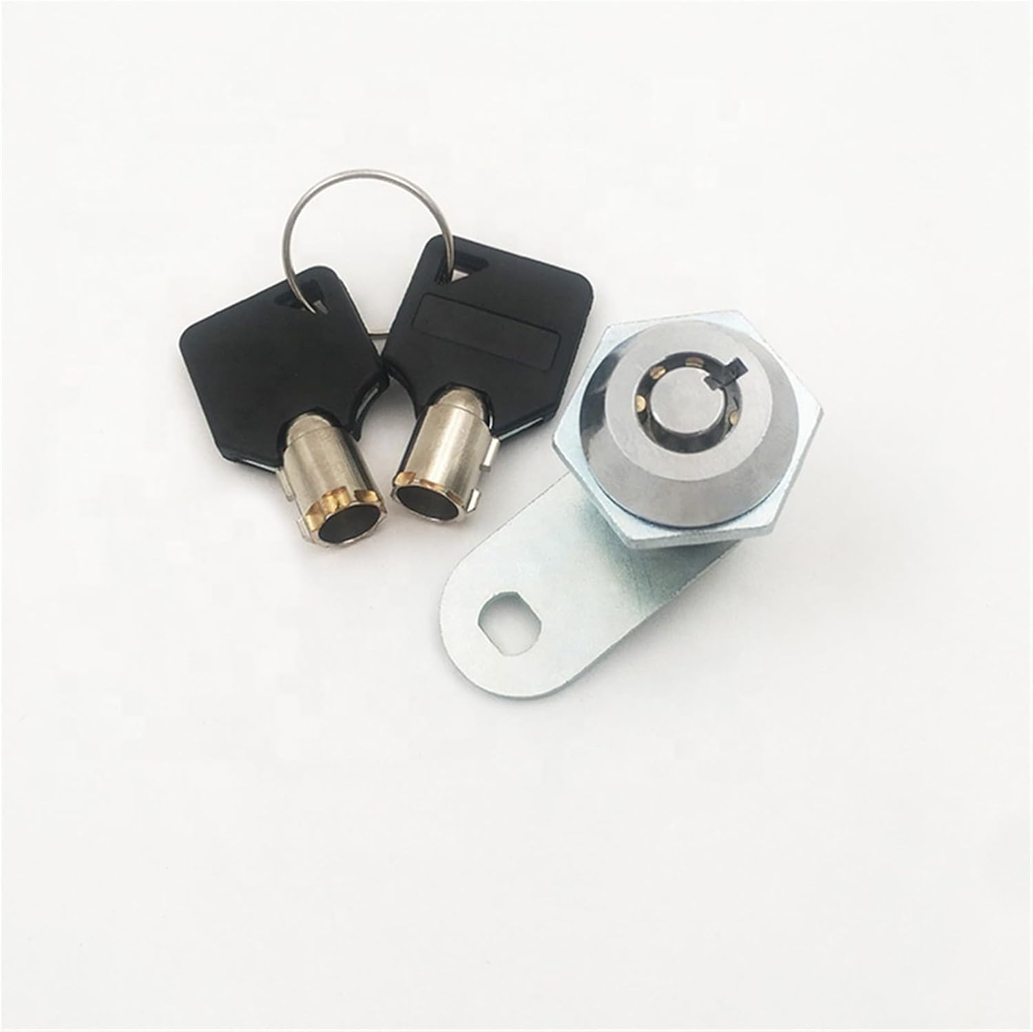 M19-16 Cylinder Lock Box and Locker Tumbler Tubular Pin Key Cam Lock 1Pcs