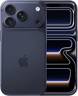 iPhone 17 Pro 256 GB: 15.93 cm (6.3″) Display with Promotion up to 120Hz, A19 Pro Chip, Breakthrough Battery Life, Pro Fusion Camera System with Cente