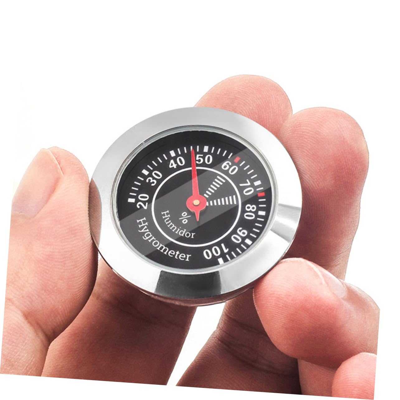 Hygrometer for Humidors Round Mechanical Gauge Accurate Reads for Violin Cases