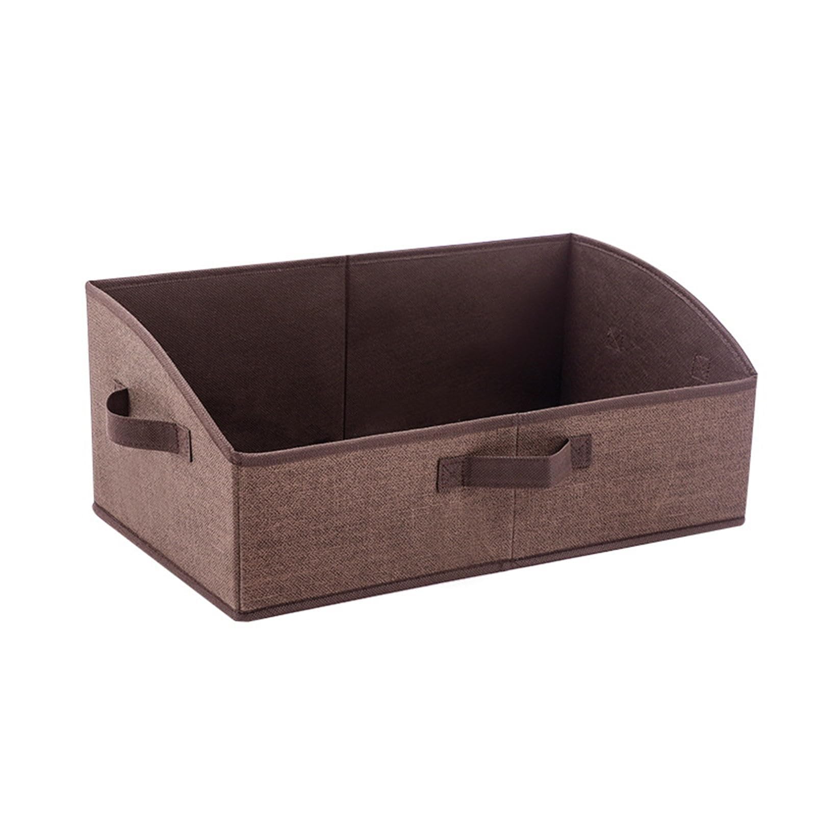 Tsophreniq Foldable Closet Storage Bins for Shelves, Shelf Baskets for Organization, Organizers, Trapezoid Storage Bin Fabric Trapezoid Organizers