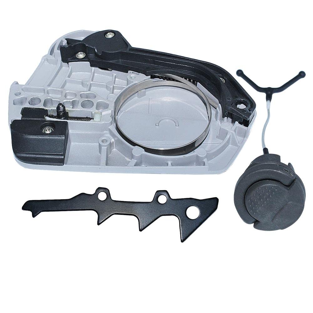 BAIJAC 505199005 Cubierta de Embrague Kit de Espiga de protección for Perros for Husqvarna 55 0xp 550xpg 560 Motosierra Parte wfuel Tap
