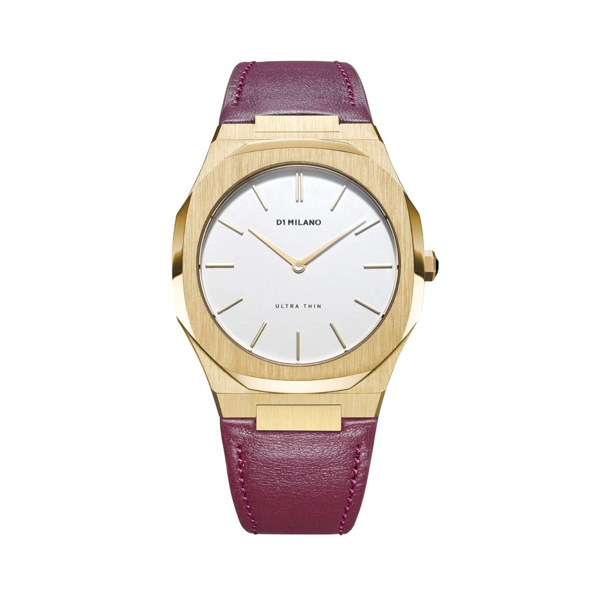 D1 Milano Ultra Thin Analog Silver Dial Women's Watch-UTLL03