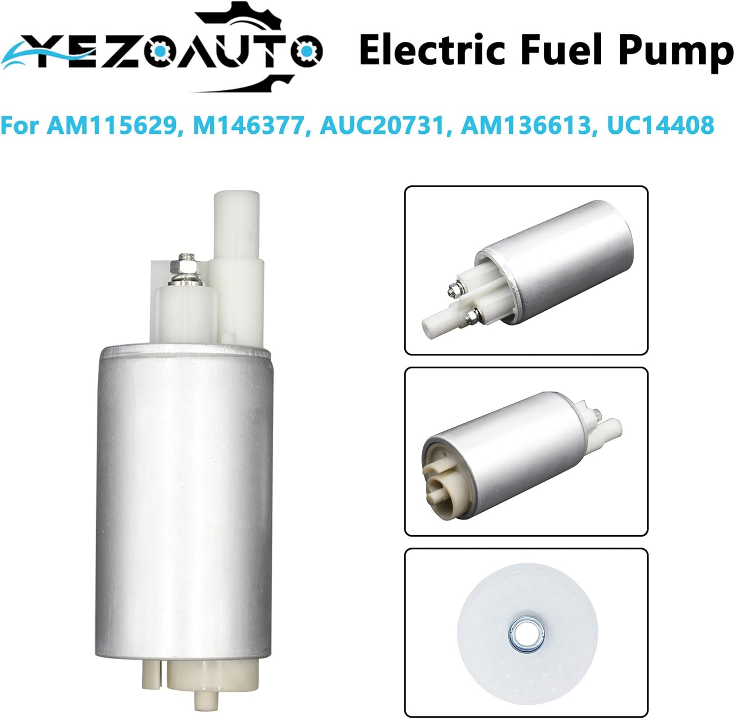Fuel Pump AM115629 for John Deere 425 445 455 X465 X475 Lawn and Garden Tractor