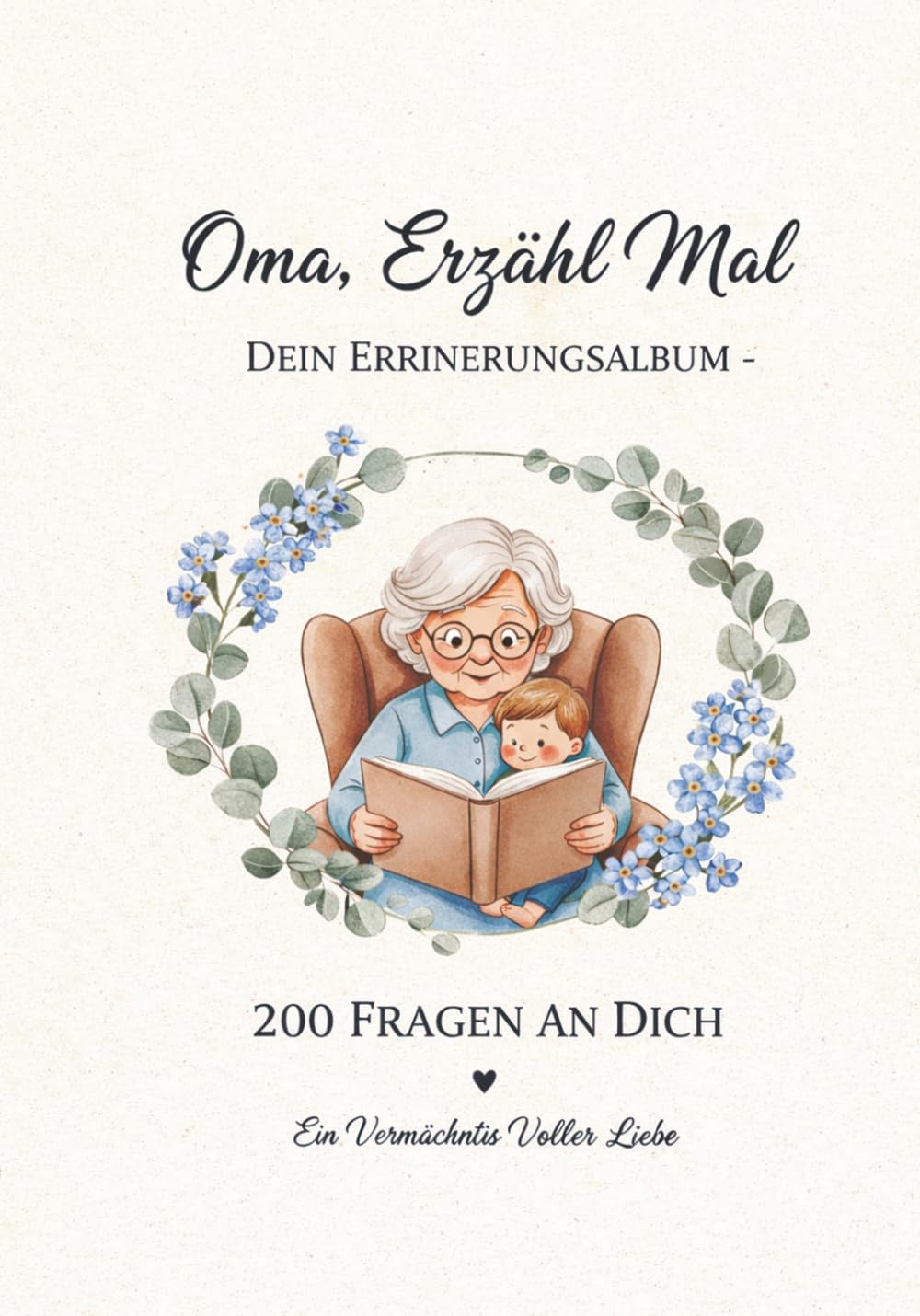 Oma, erzähl mir deine Geschichte: 200 besondere Fragen an meine wunderbare Großmutter – Ein persönliches Erinnerungsbuch zum Ausfüllen | Bewahre ihre ... Lebensgeschichten und Familienmomente