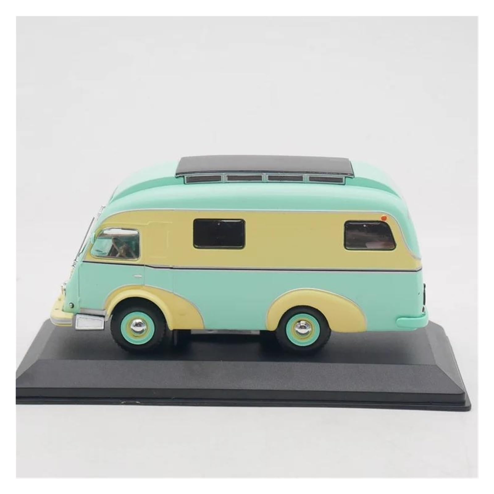 1 43 para Goelette Digue 1951 RV Camper Vehículo Auto Modelo De Aleación Colección Estática Juguetes Recuerdo Miniatura de colección