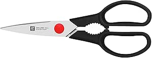 ZWILLING Twin L Premium Heavy Duty Ultra Sharp Stainless Steel Multi-Function Kitchen Shear, Detachable, Kitchen Scissors for Chicken Fish Meat Vegetables
