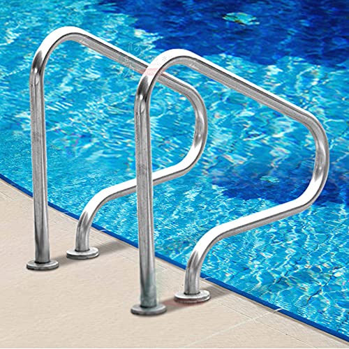 Barandilla para piscina de acero inoxidable con kit de ensamblaje miniatura 5