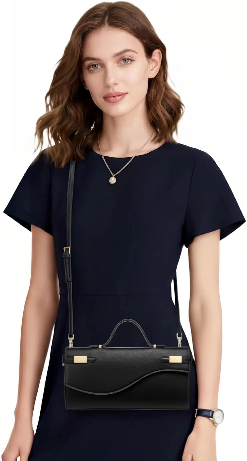 Clutch Purses for Women PU Leather Clutch with Removable Shoulder Strap Evening Handbag for Women 2025 - Image 2