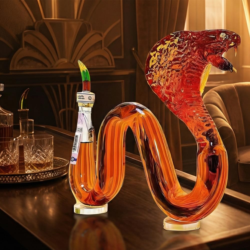 Decantador de Vino Whisky Botella Cristal Regalo Original Hombre Calaveras Aireador Vino Wine Carafe Decanter de Jarra