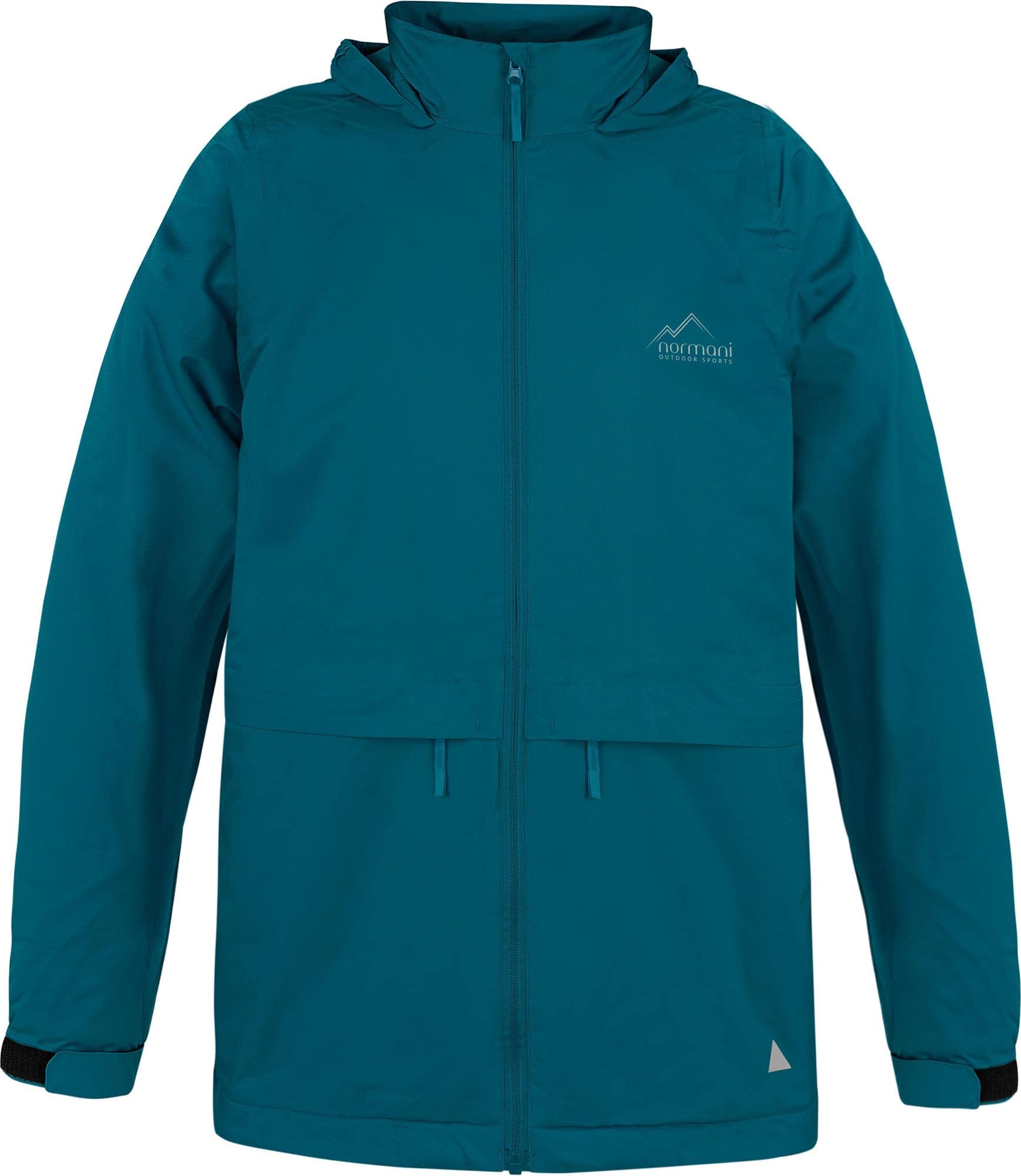 normani Kinder-Regenanzug Softshellset mit Fleecefutter 2-teilig wasserdichtes Set aus Regenjacke und Regenhose für Jungen und Mädchen - Wasser- und Winddicht