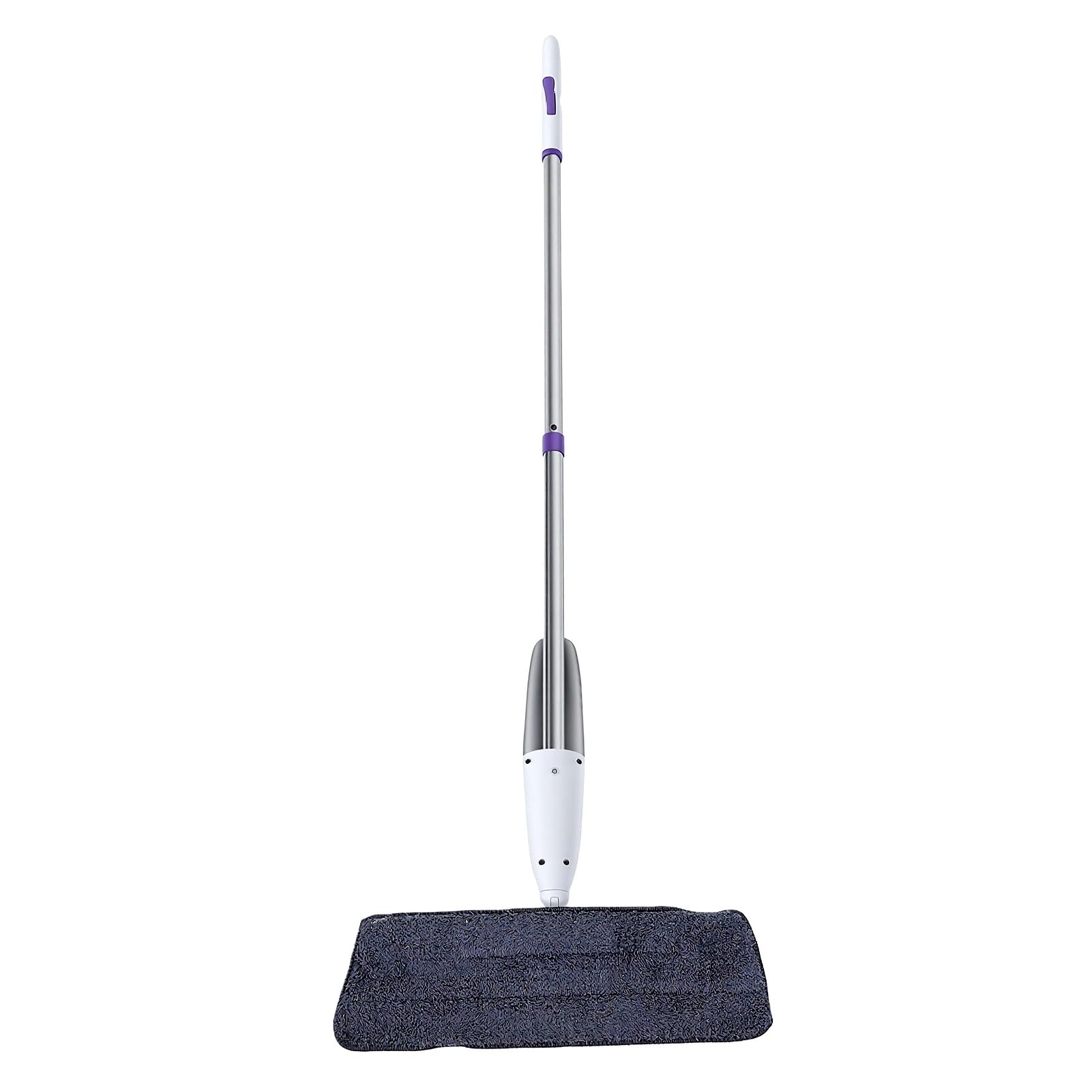 Zunate Piatto a Spruzzo con Serbatoio dell'acqua Rimovibile, per Pavimenti a Pannello Grande da 40 Cm con Spruzzatore, Chiusura con Gancio e Anello, Bagnato a Secco per Piastrelle in Legno, Marmo,