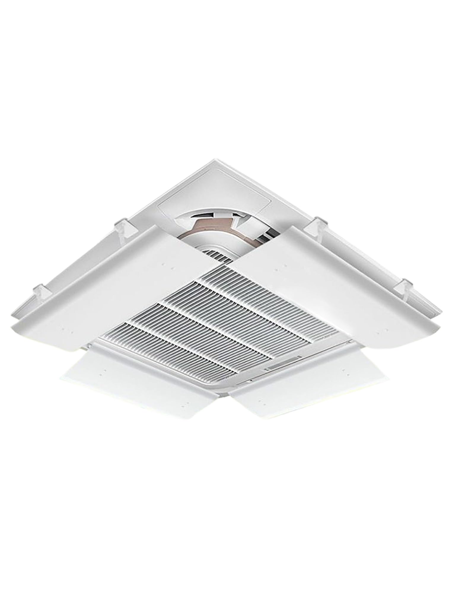 Deflettore AC da Soffitto, Alette Regolabili Anti-Corrente, Confezione da 4(53x23cm/20.9x9.1in)