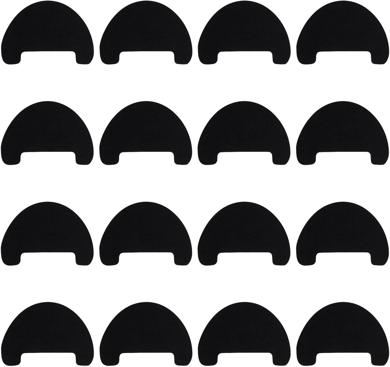 lasuroa 16pcs Toe Guards for Shoes, Shoes Hole Repair Patches Protector for Preventing Blowout Holes & Creases in Sneakers & Boots (Style A)