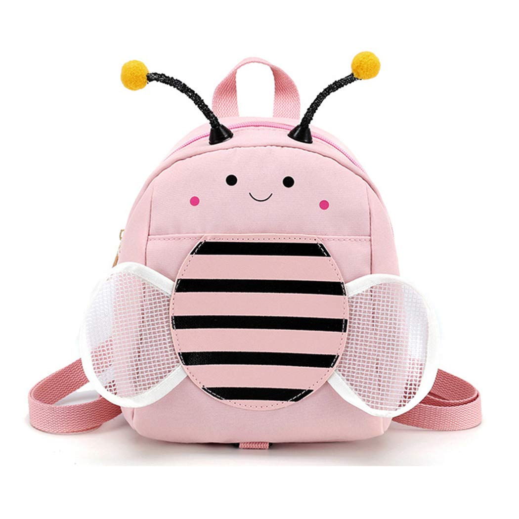 Honeybee Anti-lost Baby Walking Safety Harness Mini Backpack Toddler Snack Bag with Leash
