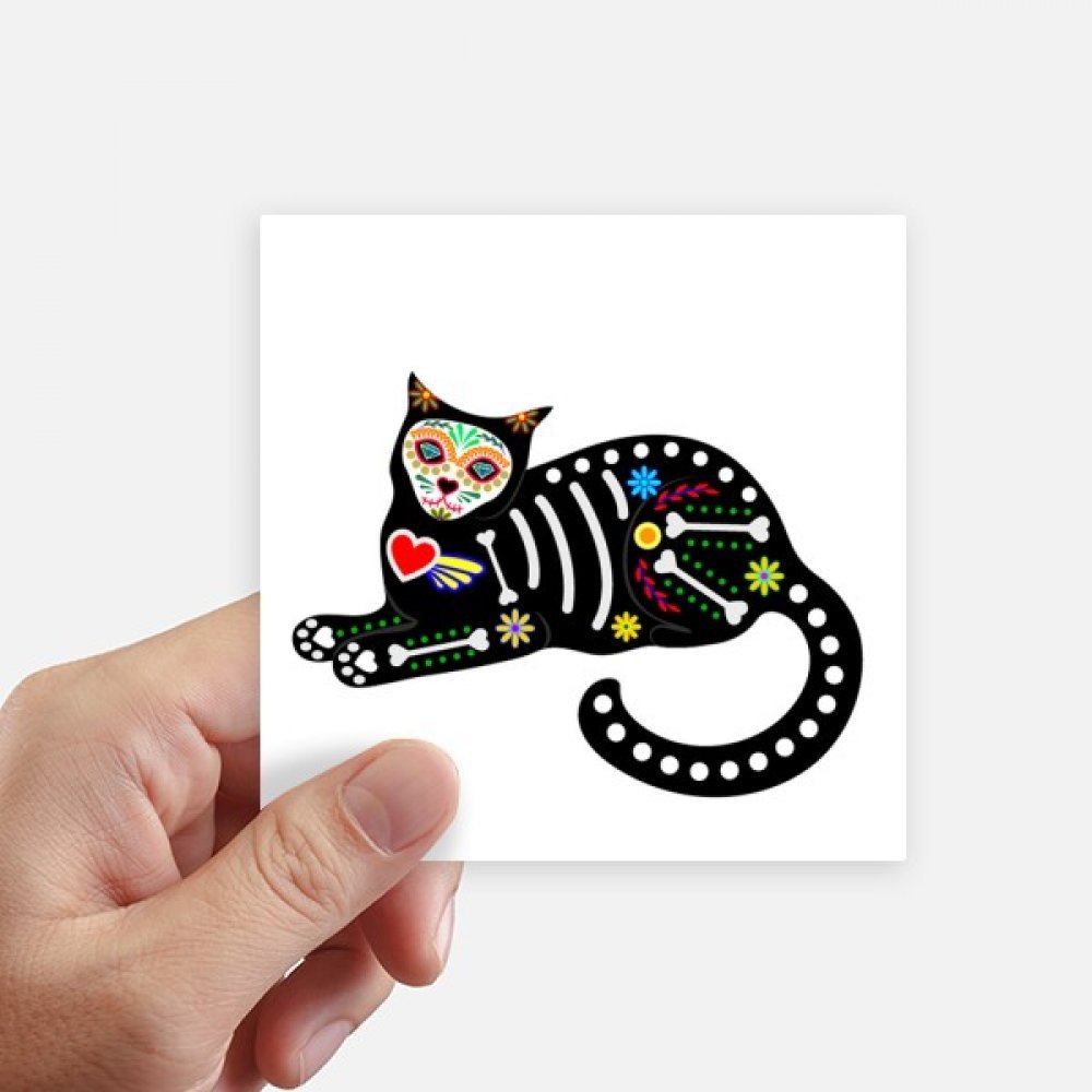 Autocollant chat noir Halloween pour personnaliser votre ordinateur portable
