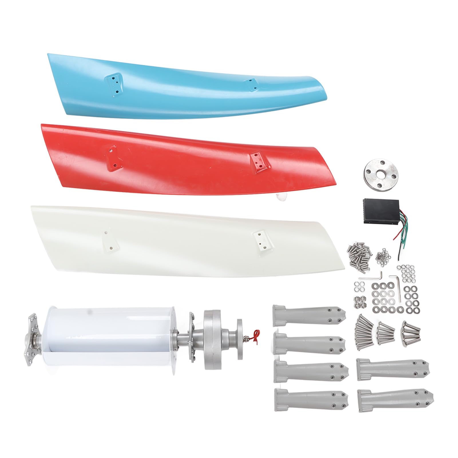 220 V Generatore di Turbine Eoliche Verticali 8000W 12V 24V 48V 3 Fase con 3 Lame Senza Rumore Turbina Eolica Portatile per Progetti per La Casa O Il Lampione