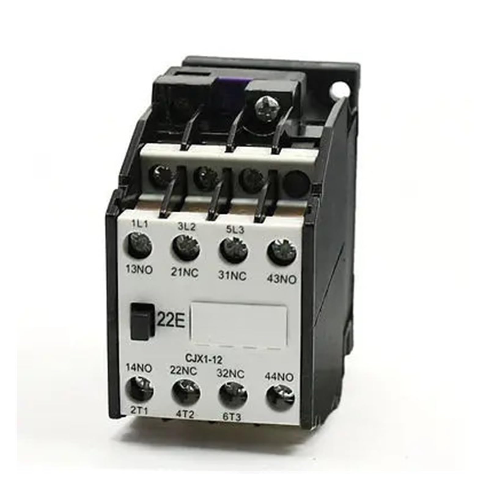 WQGQPXOB CJX1-12A Motor Control 24V/50Hz 29V/60Hz Coil 3-Pole 2NO 2NC AC Contactor