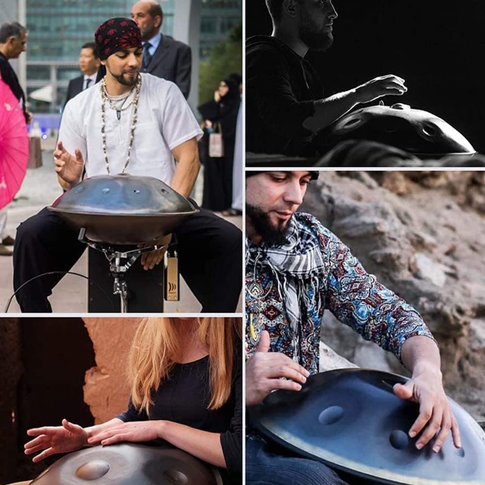 新品 19インチ 12音 ハンドパン 432hz スチールタングドラム 打楽器 新品 19インチ 12音 ハンドパン 432hz スチールタングドラム 打楽器 裏