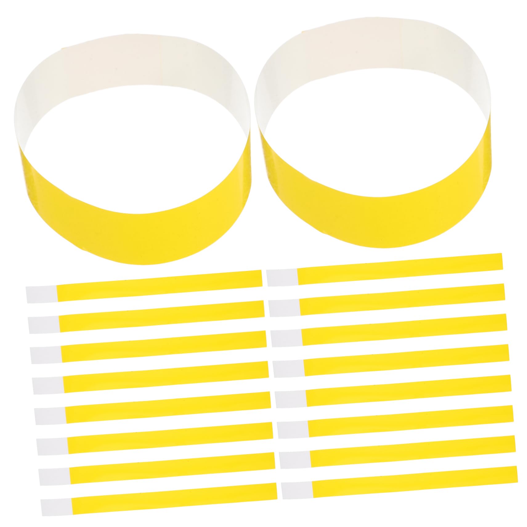 VANZACK Long-Lasting Pet Tag Collars for Newborn Puppies 100pcs Dog Cat Id Bands Comfortable Fit Identification Tags