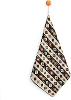 Vista 1 de Decorative Hand Towels for Bathroom - Retro Pattern A Print Soft Absorbent Small Bath Hand Towels for Kitchen, Farmhouse, Spa, Hotel, Guest Tea and