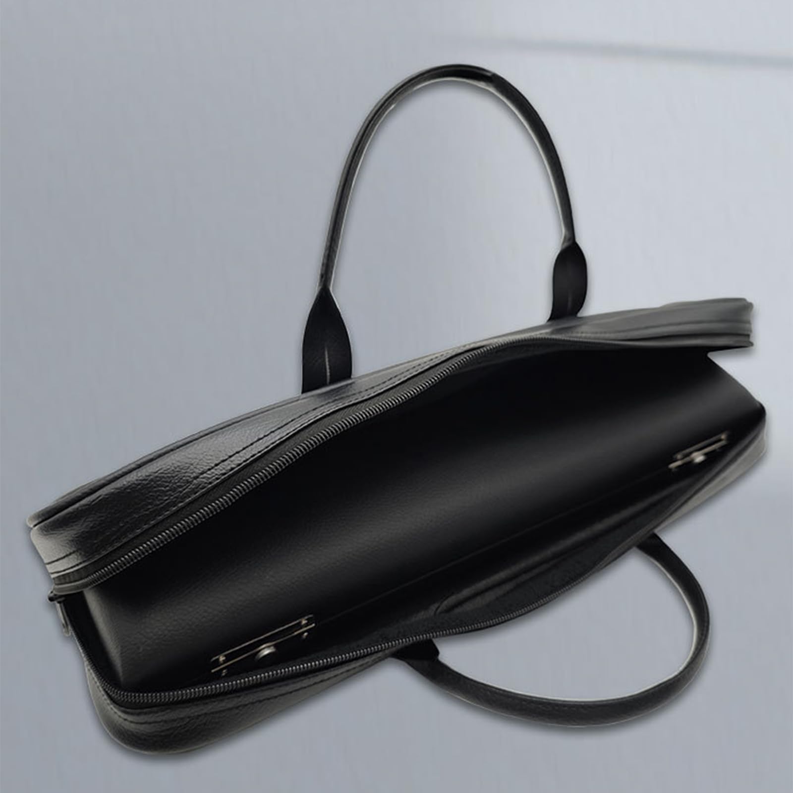 Custodia per flauto in pelle PU doppia maniglia cerniera flauto con borsa per 17 fori flauto impermeabile flauto borsa per il trasporto