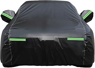 Car Cover, for BMW B5 F11 Wagon 2011-2016 Car Cover Waterproof All Weather Vehicles Waterproof UV Resistant Automotive Exterior Protection Accessories,Black