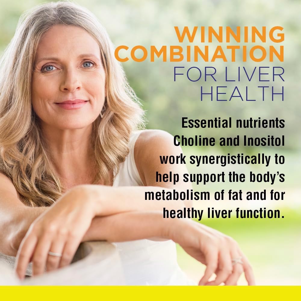Nature's Life Lipotropic Complex | Comprehensive Support for Healthy Liver Function | with Choline & Inositol | Non-GMO | 180 Vegetarian Tablets - Image 3