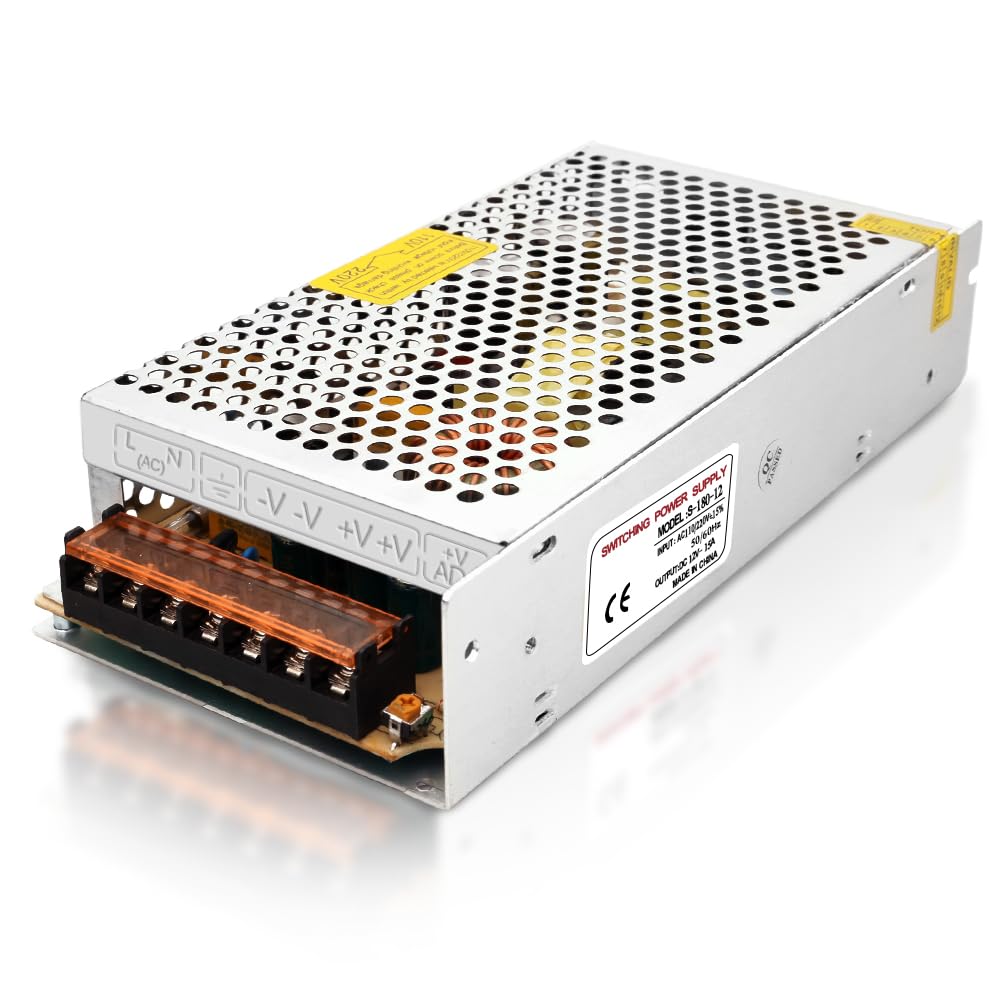 Amazon.co.jp: スイッチング電源 AC 110/220V→DC12V 直流安定化電源