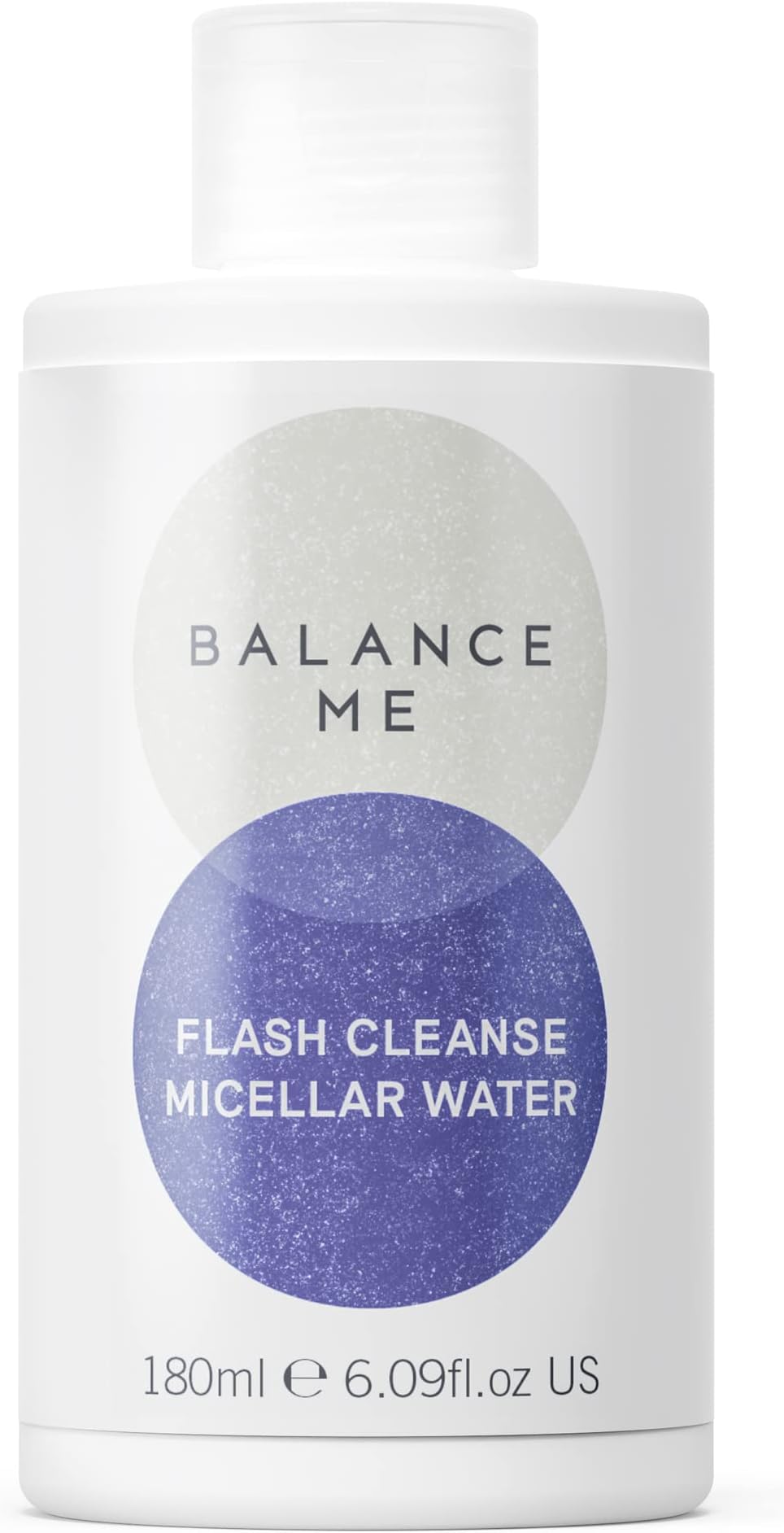 Balance MeFlash Cleanse Micellar Water, Removes Makeup & Impurities, Hydrates & Soothes Skin, 6.08 fl oz - Gentle, Quick-Cleansing Formula