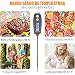 Cocoda Termometro Cocina Digital, 5.2'' Sonda Larga Termometro Horno de Lectura Instantánea,...