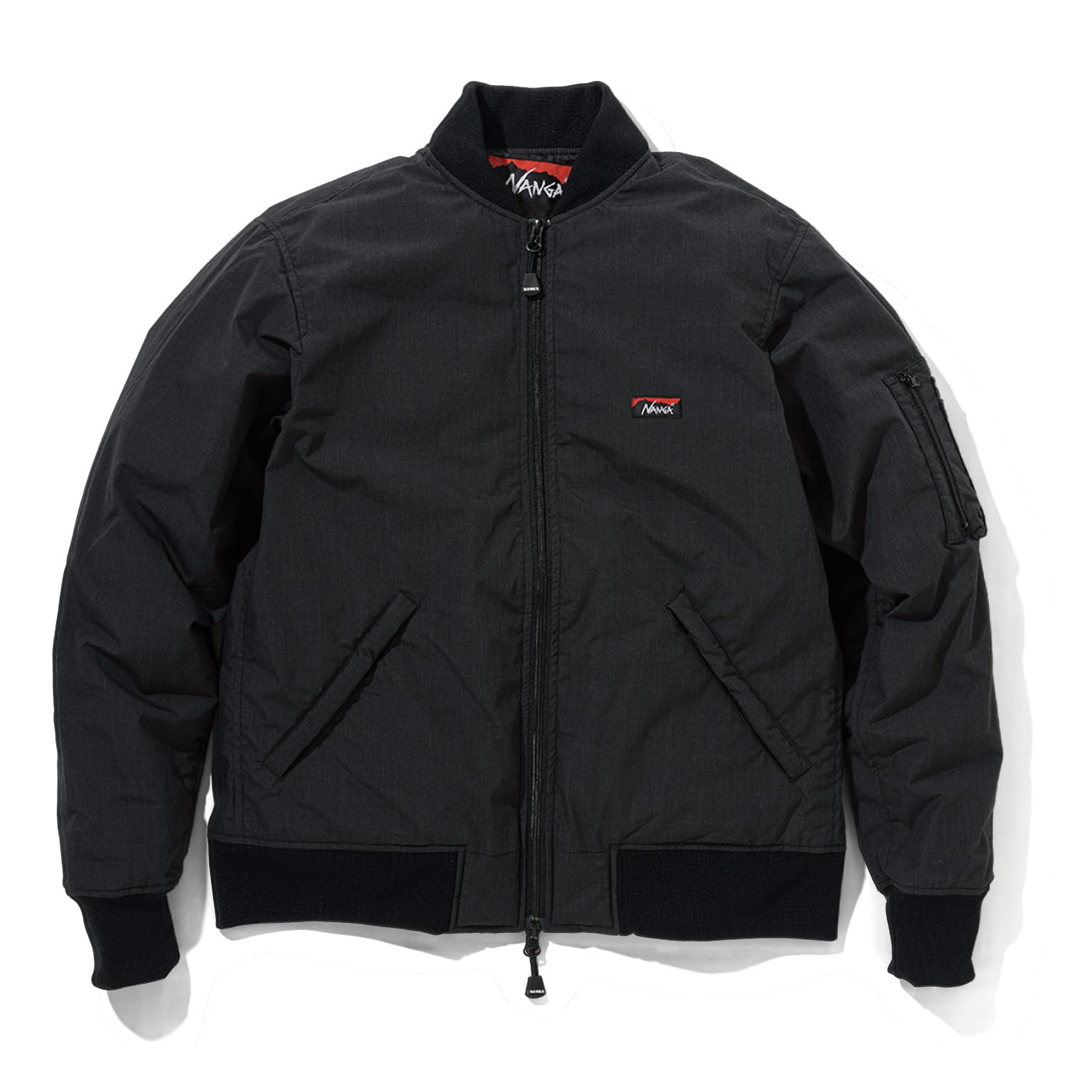 Amazon | [ナンガ] 別注 HINOC DOWN JACKET MA-1 ヒノックダウン 