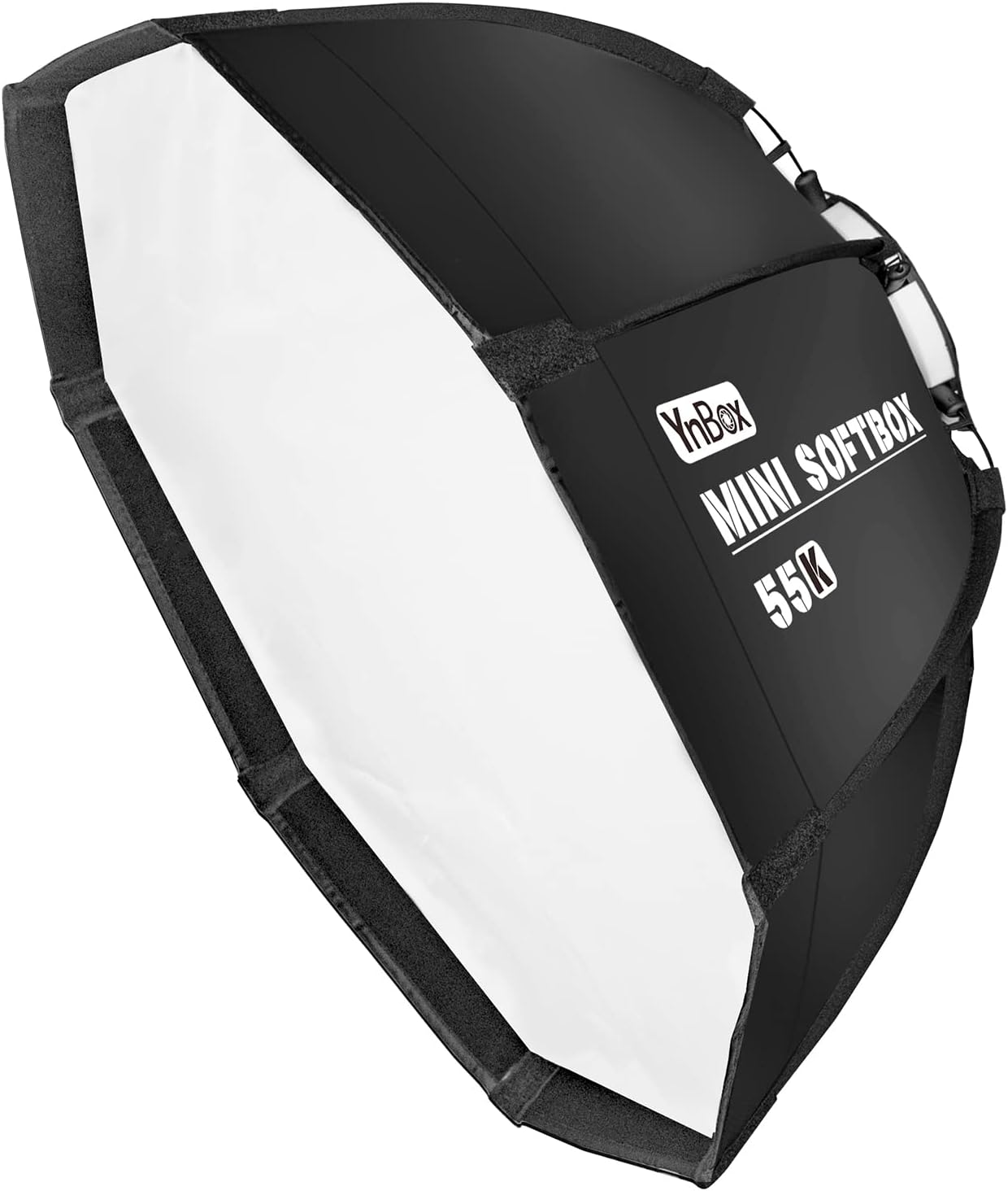 YnBox 55K 55cm/22in Octagon Photography Softbox with Bowens Mount Removeable Diffuser Carrying Bag for YONGNUO YNLUX100/ YNLUX100 Pro Video Light