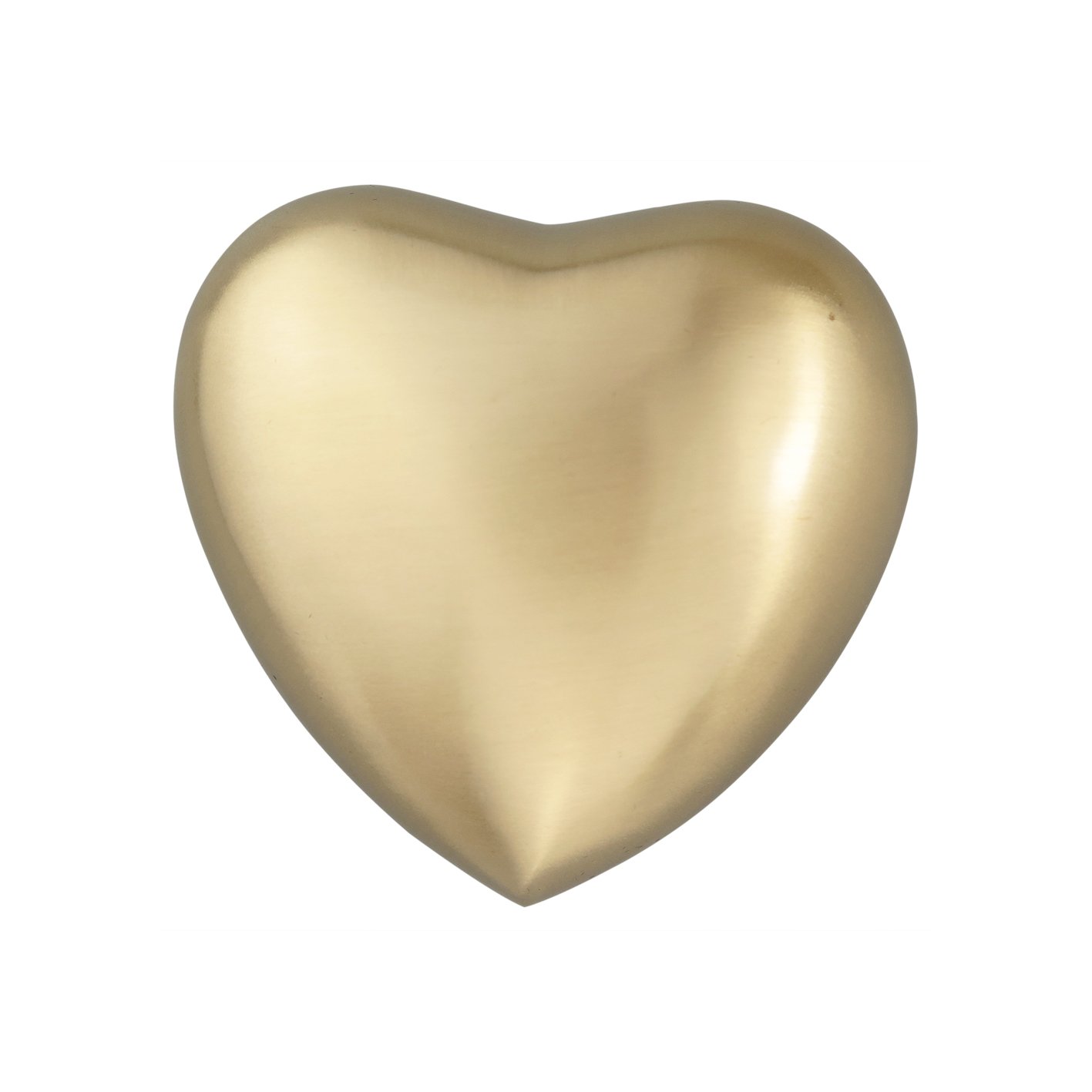 Love to Treasure Recuerdo clásico de la urna del corazón de Oro para el Perro Cenizas del Gato Cremación