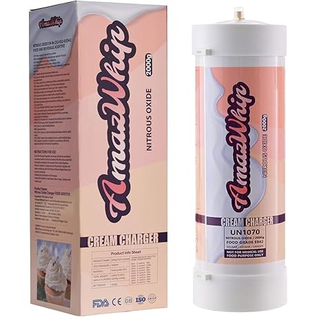 The AmazWhip Cream Charger: The Exotic Whip Sensation