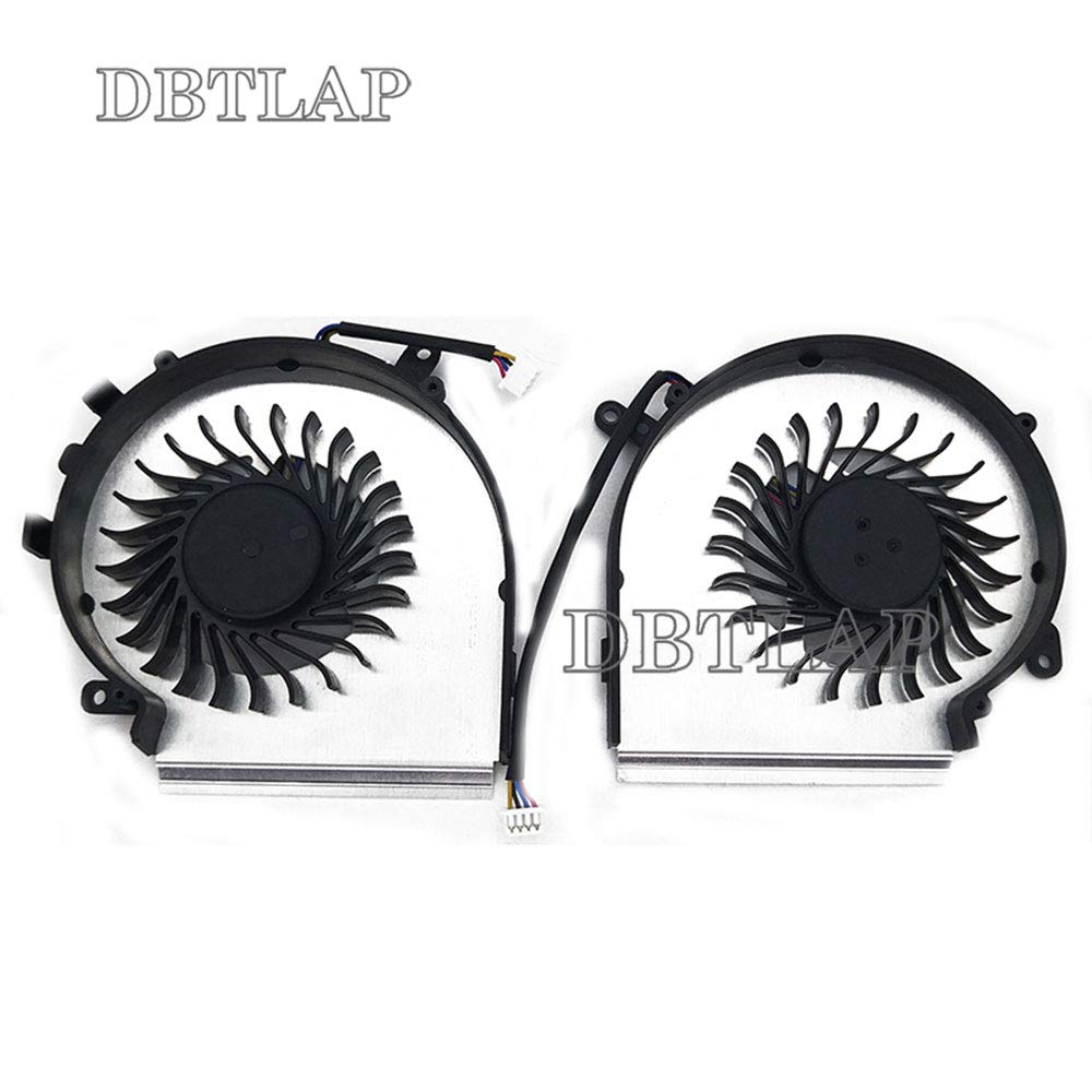Amazon.com: DBTLAP Laptop CPU GPU Fan Compatible for MSI GE62VR