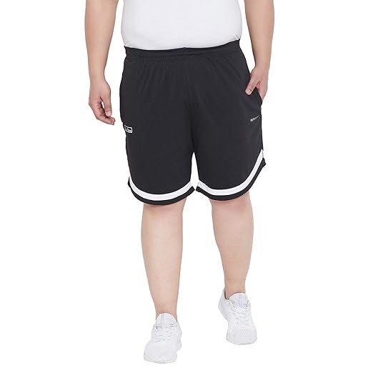 Plus Size Men's Regular Fit Shorts