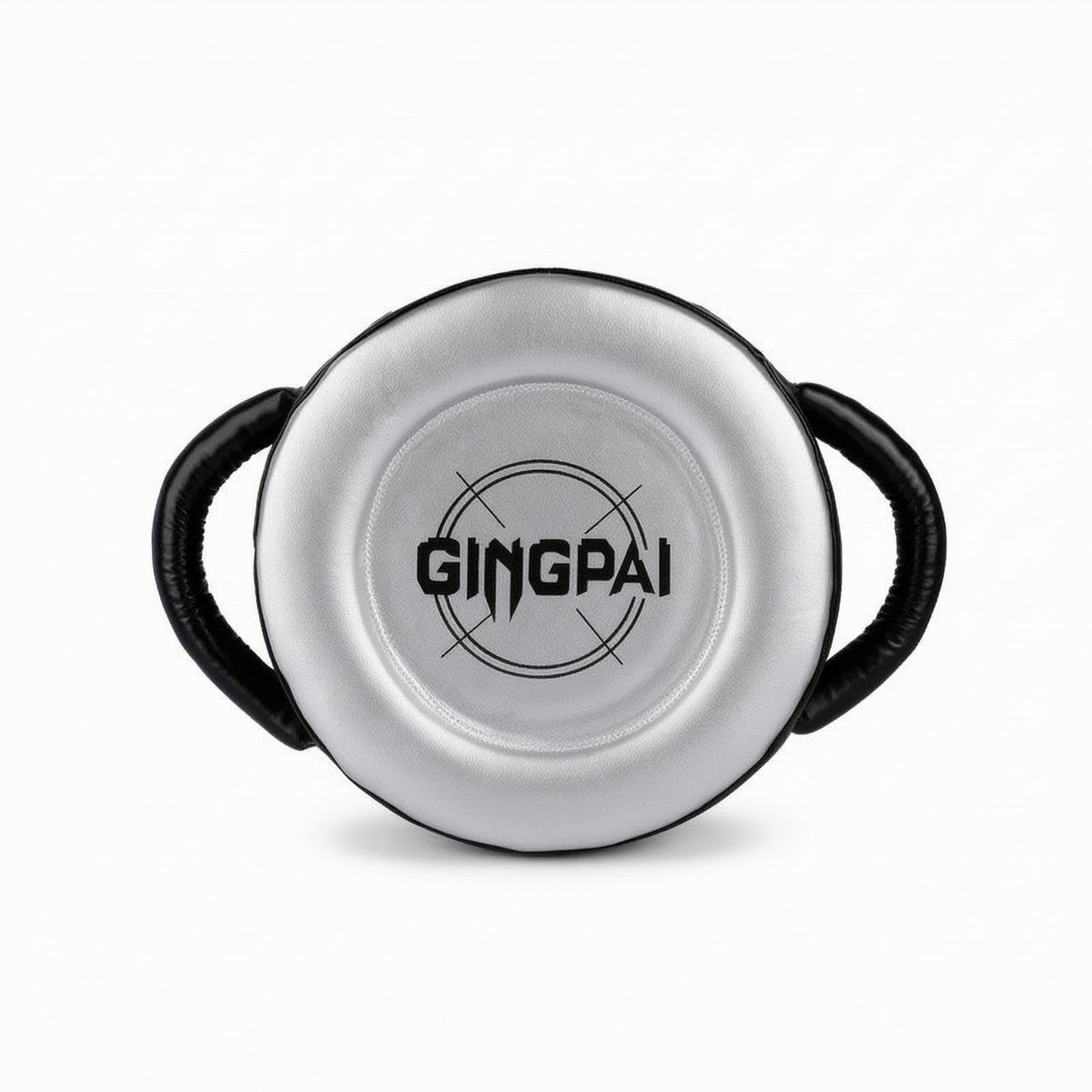 Kick Pad with Handles Double-Sided Boxing Tool Padded Punching Pad for Coaches, Fighting Artists, Home Gym Silver-image-23