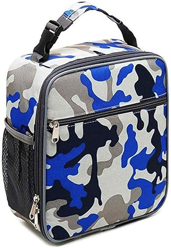 Fiambrera aislada - Lonchera reutilizable - Bolsa térmica aislada de almuerzo para mujeres, hombres, niños, oficina, trabajo, escuela, picnic,