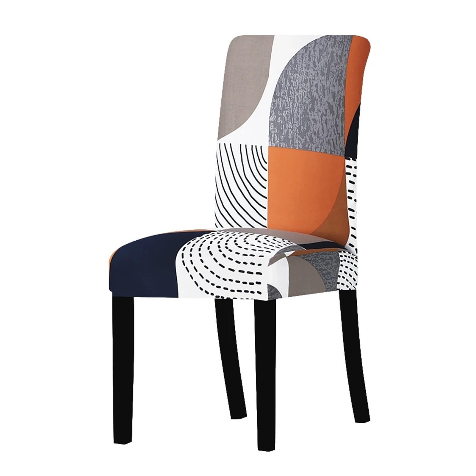 QXBFNDC Chair Covers Printed Stretch Chair Cover Elastic Seat Chair Covers Office Chair Slipcovers Restaurant Banquet Hotel Home Decoration(K348)